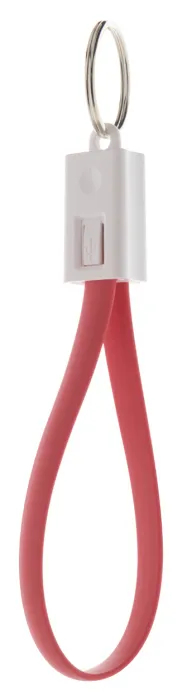 Pirten mobil töltő kulcstartóval - piros, fehér<br><small>AN-AP781082-05</small>