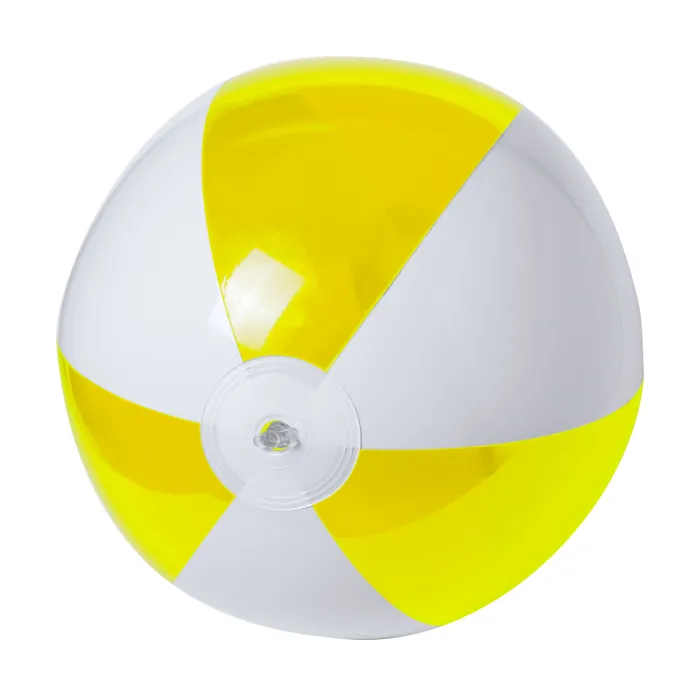 Zeusty strandlabda (ø28 cm) - sárga, fehér<br><small>AN-AP781730-02</small>
