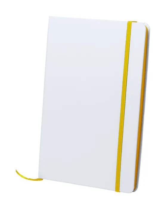 Kaffol jegyzetfüzet - sárga, fehér<br><small>AN-AP781782-02</small>