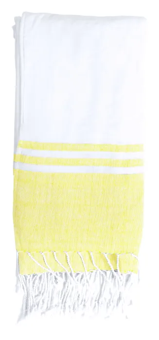 Minerva strandtörölköző - sárga, fehér<br><small>AN-AP781828-02</small>