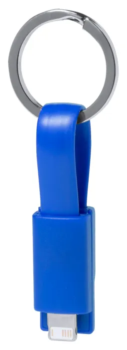 Holnier USB töltős kulcstartó - kék, szürke<br><small>AN-AP781847-06</small>