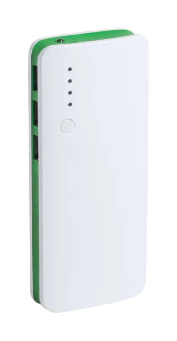 Kaprin power bank - zöld, fehér<br><small>AN-AP781878-07</small>