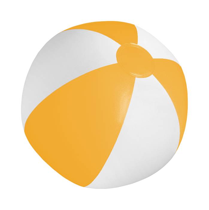 Playo strandlabda (ø28 cm) - narancssárga, fehér<br><small>AN-AP781978-01-03</small>