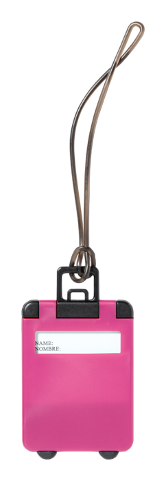 Cloris bőröndcímke - pink<br><small>AN-AP791443-25</small>