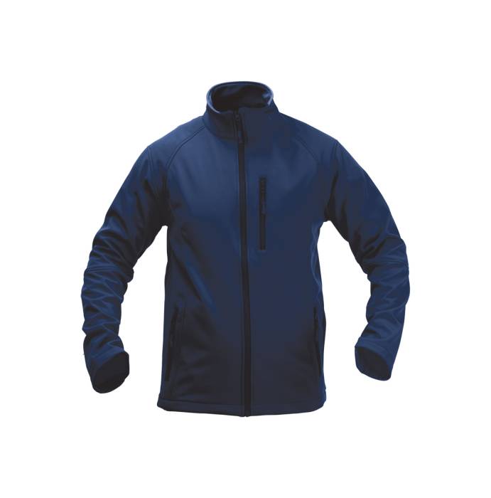 Molter softshell kabát - sötét kék, fekete<br><small>AN-AP791501-06A_L</small>