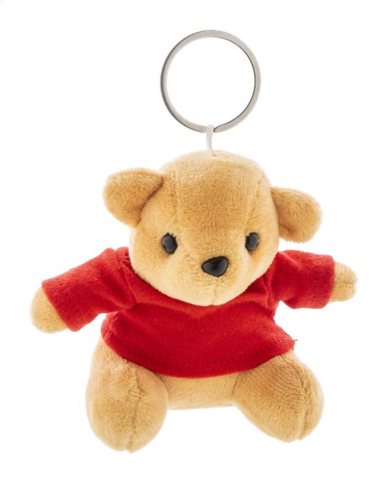 TeddyFob plüss maci kulcstartó - piros<br><small>AN-AP800054-05</small>