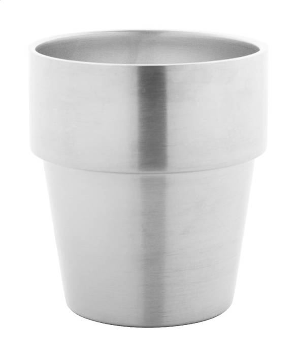 Obata újrahasznosított rozsdamentes acél thermo pohár - ezüst<br><small>AN-AP800065-21</small>