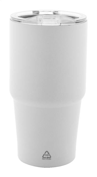 Noricano újrahasznosított rozsdamentes acél thermo pohár - fehér...<br><small>AN-AP800077-01</small>