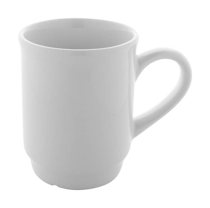 Marknad egymásra rakható kerámia bögre - fehér<br><small>AN-AP800082-01</small>