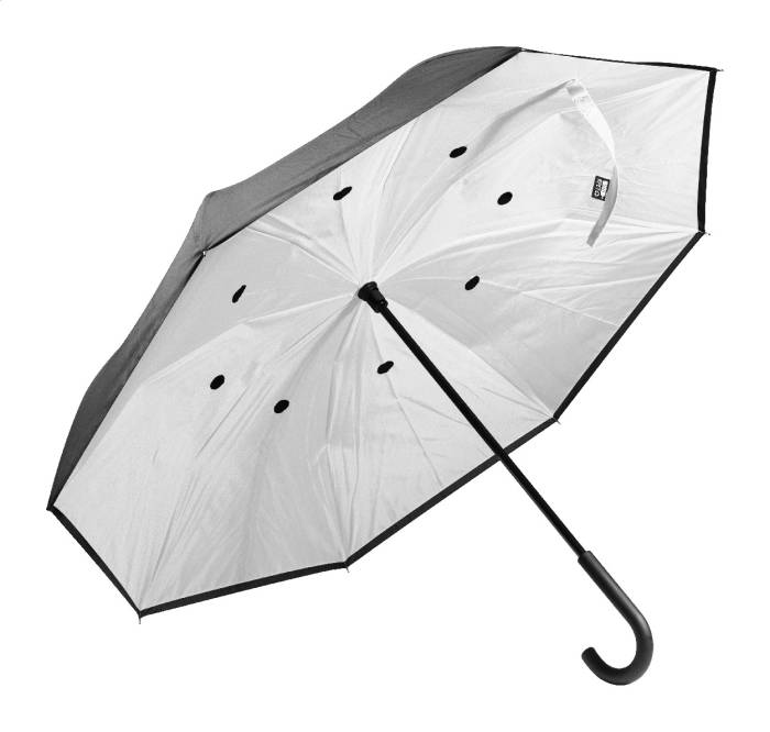Raura RPET megfordítható esernyő - fehér<br><small>AN-AP800103-01</small>