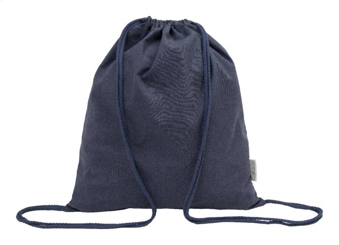 Dropex újrahasznosított pamut hátizsák - sötét kék<br><small>AN-AP800186-06A</small>