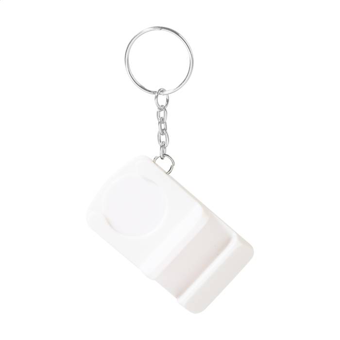 Hoken RABS bevásárlókocsi érme kulcstartóval