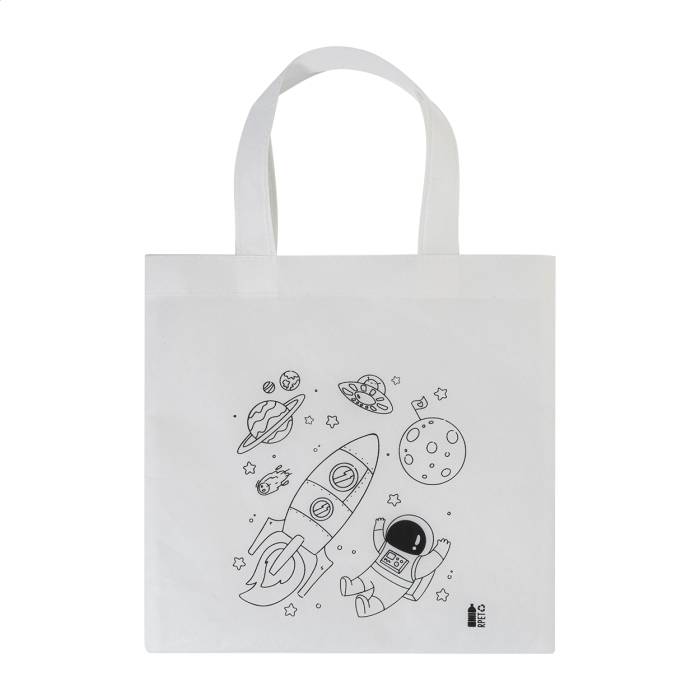 Spacolo RPET színezhető bevásárlótáska