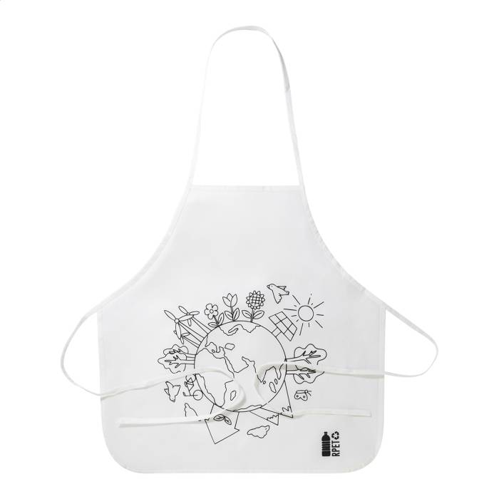 Ecolo RPET színezhető kötény