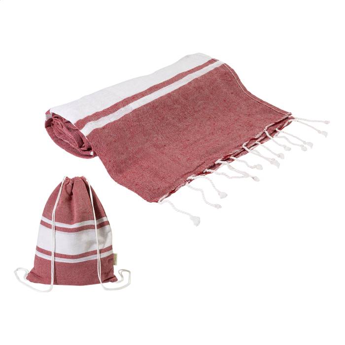 Tortuga újrahasznosított pamut strandtörölköző és hátizsák...