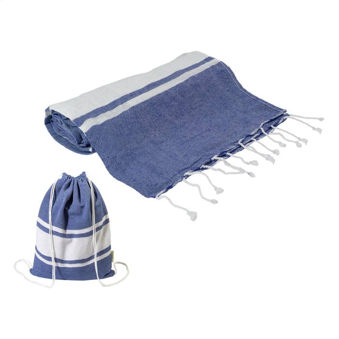 Tortuga újrahasznosított pamut strandtörölköző és hátizsák...