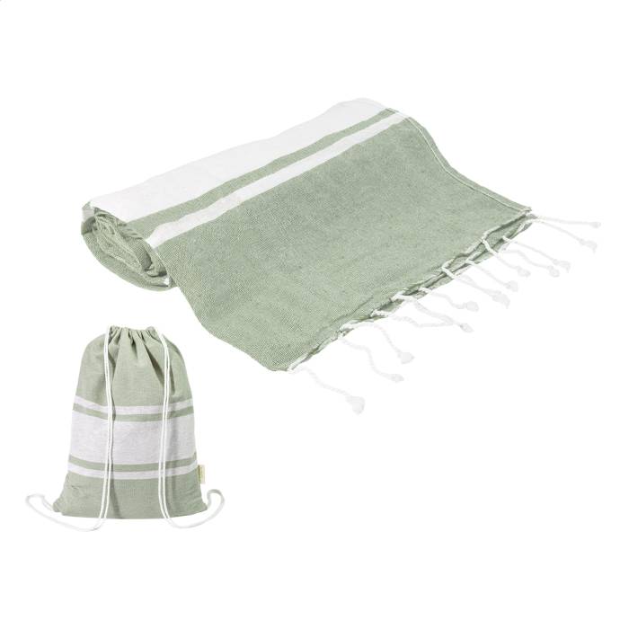 Tortuga újrahasznosított pamut strandtörölköző és hátizsák...