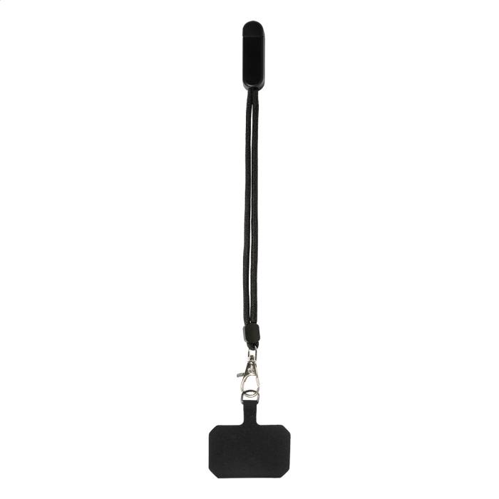 CuffStand RPET mobiltartó csuklópánt - fekete<br><small>AN-AP800804-10</small>