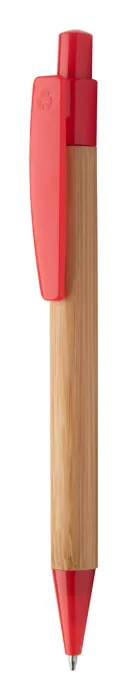 Colothic bambusz golyóstoll - piros, natúr<br><small>AN-AP810426-05</small>