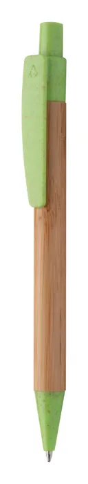 Boothic bambusz golyóstoll - zöld, natúr<br><small>AN-AP810427-07</small>
