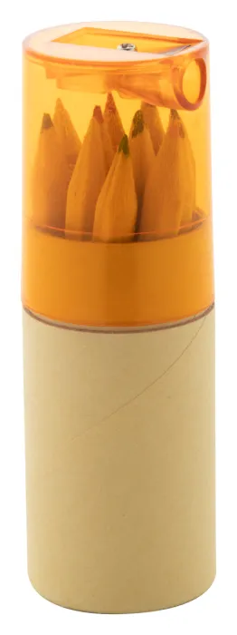 Gallery 12 ceruza készlet - narancssárga, natúr<br><small>AN-AP812601-03</small>