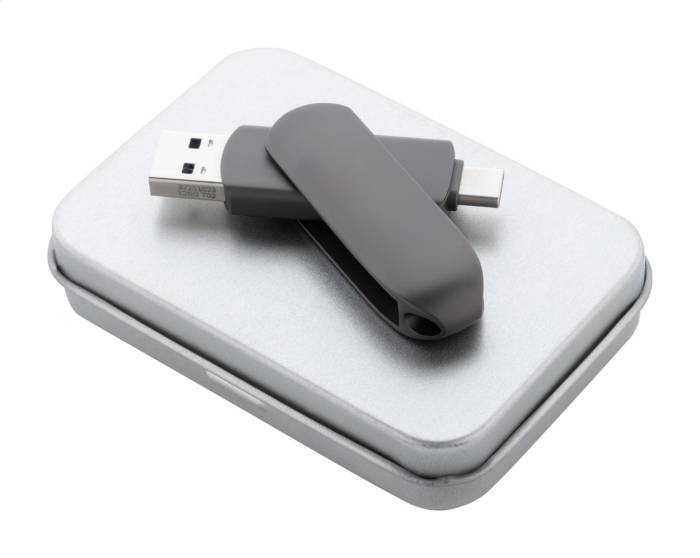 Gigax OTG USB memória - sötétszürke<br><small>AN-AP864083-80_16GB</small>