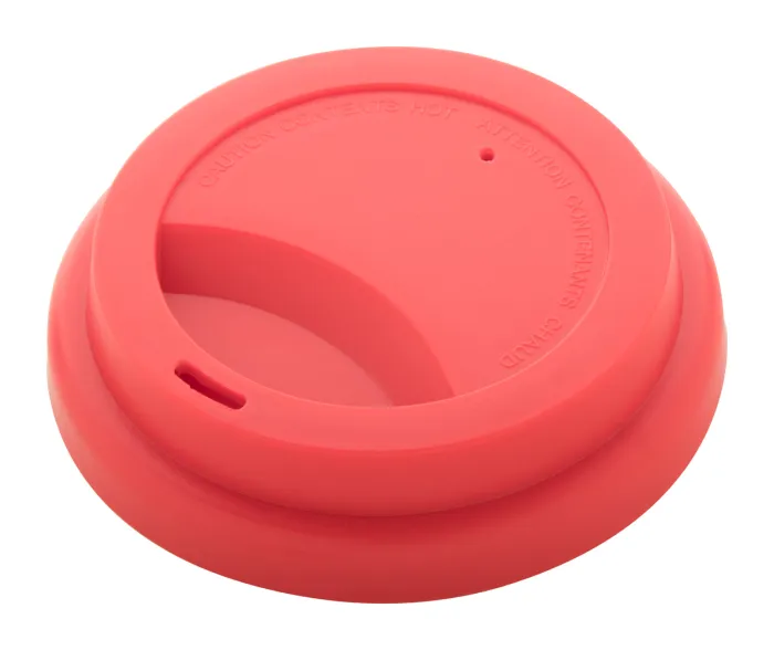 CreaCup Mini egyediesíthető thermo bögre, fedő - piros<br><small>AN-AP892007-05_B</small>