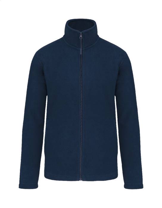 KA9102 teljes cipzáras polárkabát - sötét kék<br><small>AN-AP95283-06A_XXL</small>
