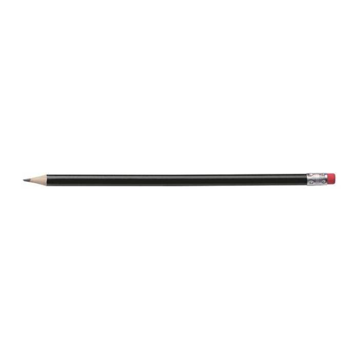 Hickory ceruza radírral - Fekete<br><small>EA-039303</small>