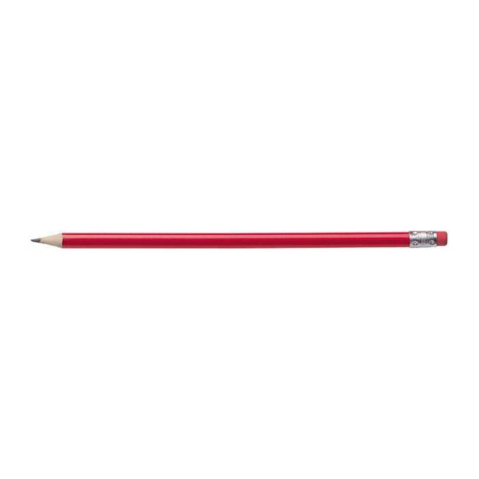Hickory ceruza radírral - Piros<br><small>EA-039305</small>