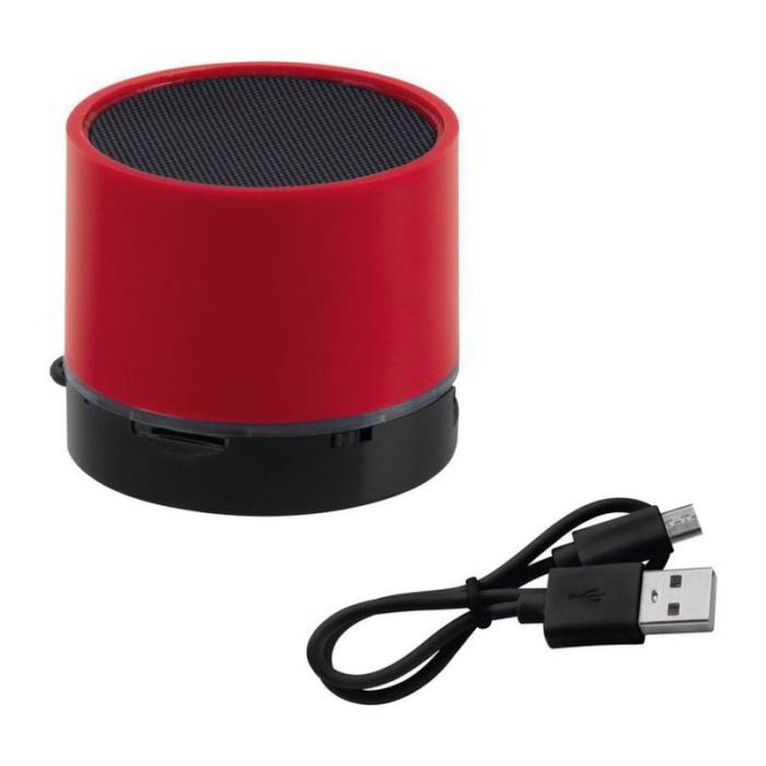 Taifun Bluetooth hangszóró LED világítással - Piros<br><small>EA-092505</small>