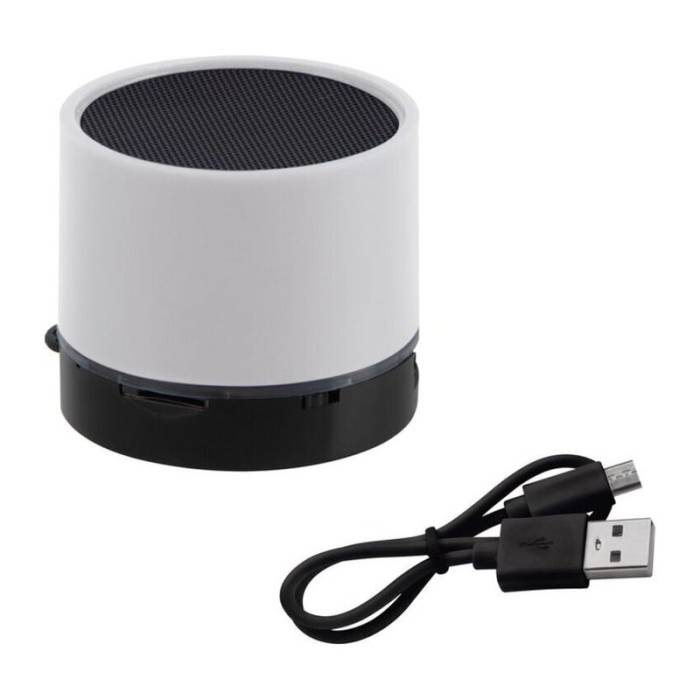 Taifun Bluetooth hangszóró LED világítással - Fehér<br><small>EA-092506</small>