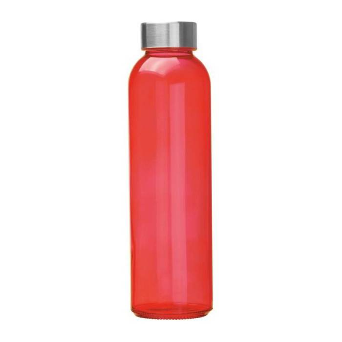 Indianapolis üveg kulacs, 500 ml - Piros<br><small>EA-139405</small>
