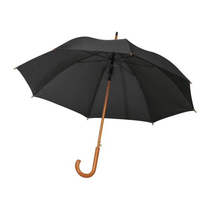 Hasselt RPET automata esernyő - Fekete<br><small>EA-243603</small>