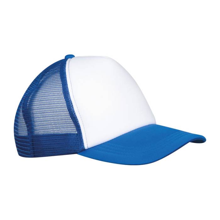 Egmond 5 paneles trucker baseball sapka - Kék<br><small>EA-425804</small>