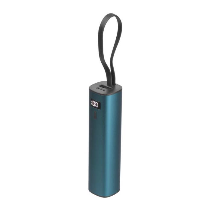 Doncaster powerbank, 5000 mAh - Türkiz<br><small>EA-534414</small>