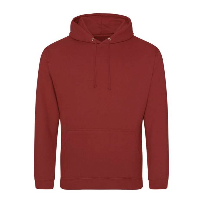 COLLEGE HOODIE - Brick<br><small>EA-AWJH001BRE-2XL</small>