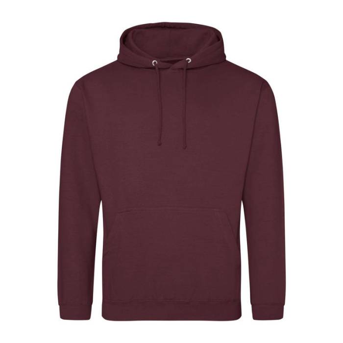 COLLEGE HOODIE - Burgundy<br><small>EA-AWJH001BUS-2XL</small>