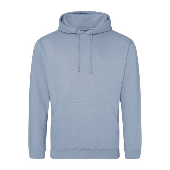 COLLEGE HOODIE - Dusty Blue<br><small>EA-AWJH001DUB-2XL</small>