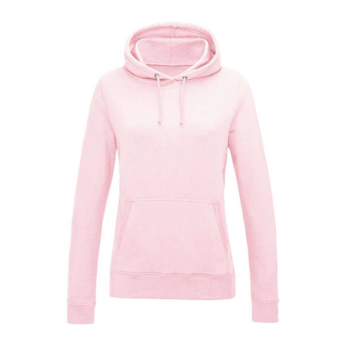 WOMEN`S COLLEGE HOODIE - Baby Pink<br><small>EA-AWJH001FBBP-2XL</small>