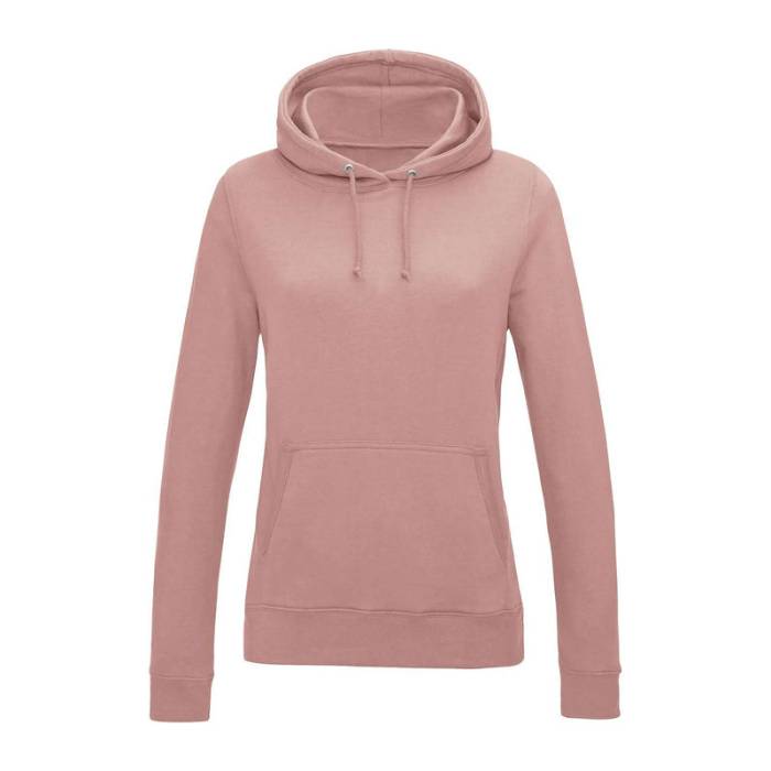 WOMEN`S COLLEGE HOODIE - Dusty Pink<br><small>EA-AWJH001FDUP-2XL</small>