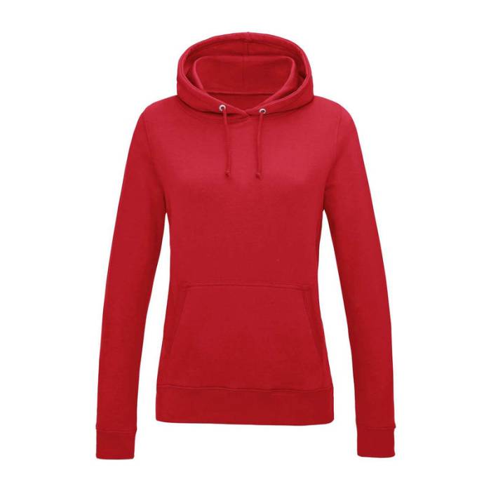 WOMEN`S COLLEGE HOODIE - Fire Red<br><small>EA-AWJH001FFR-2XL</small>