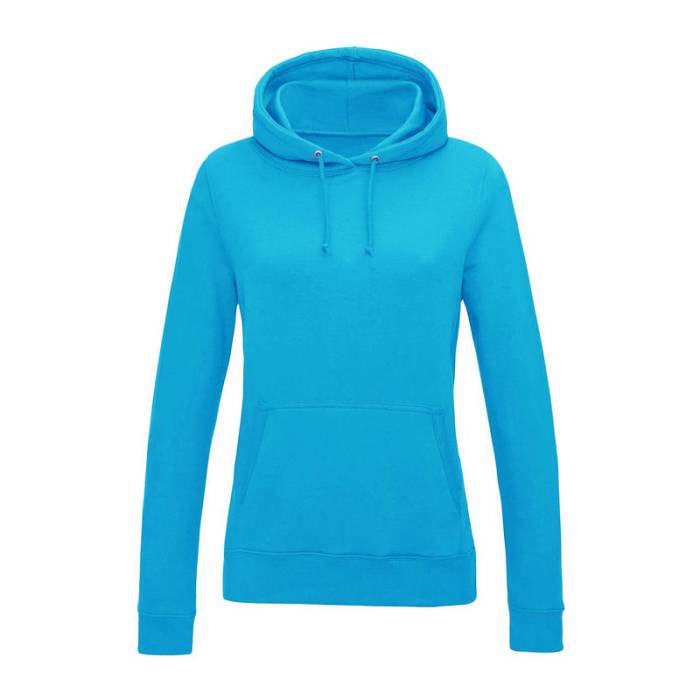 WOMEN`S COLLEGE HOODIE - Hawaiian Blue<br><small>EA-AWJH001FHB-XL</small>