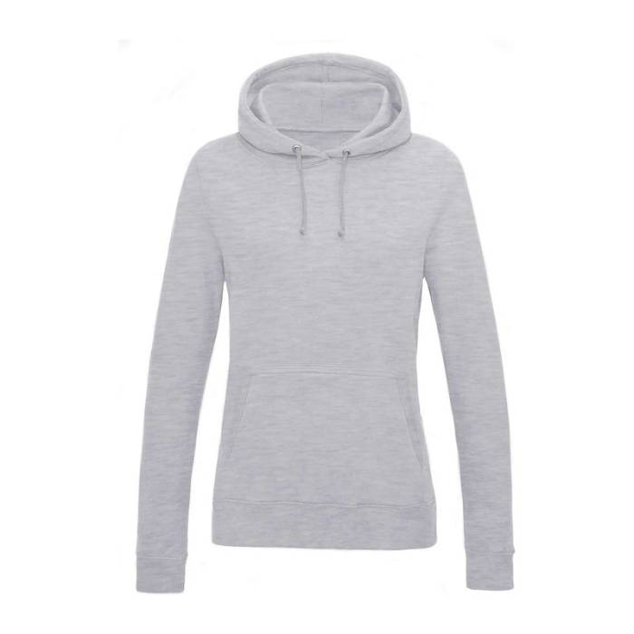 WOMEN`S COLLEGE HOODIE - Heather Grey<br><small>EA-AWJH001FHGR-2XL</small>