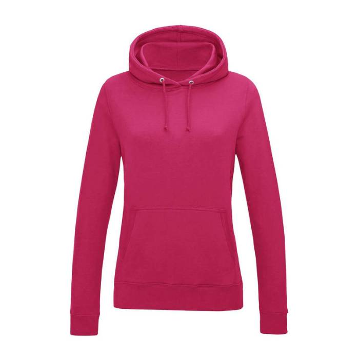 WOMEN`S COLLEGE HOODIE - Hot Pink<br><small>EA-AWJH001FHPI-2XL</small>