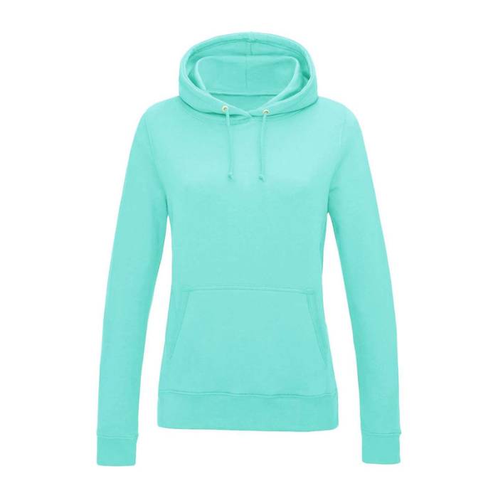 WOMEN`S COLLEGE HOODIE - Peppermint<br><small>EA-AWJH001FPP-2XL</small>