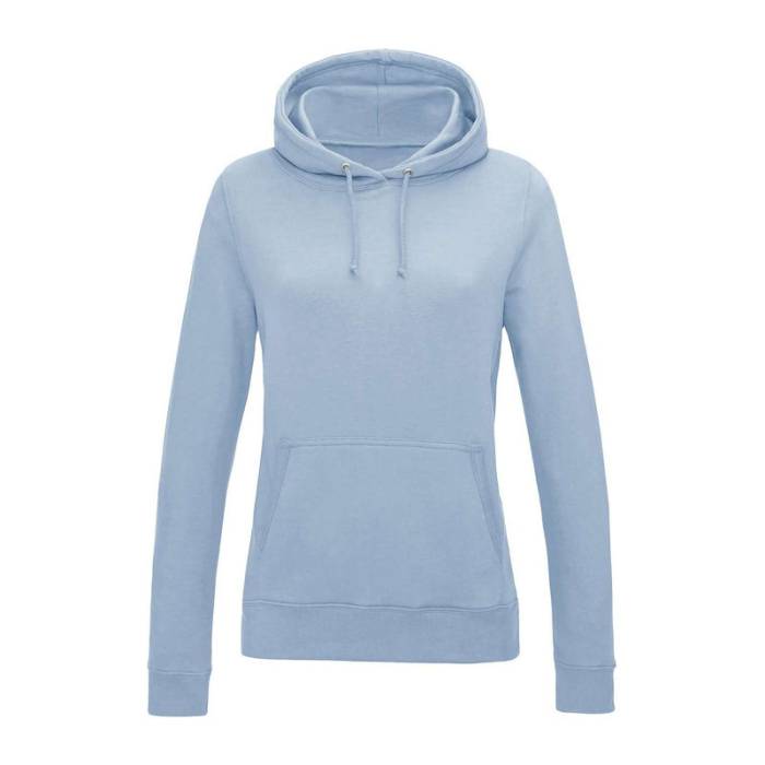 WOMEN`S COLLEGE HOODIE - Sky Blue<br><small>EA-AWJH001FSB-2XL</small>