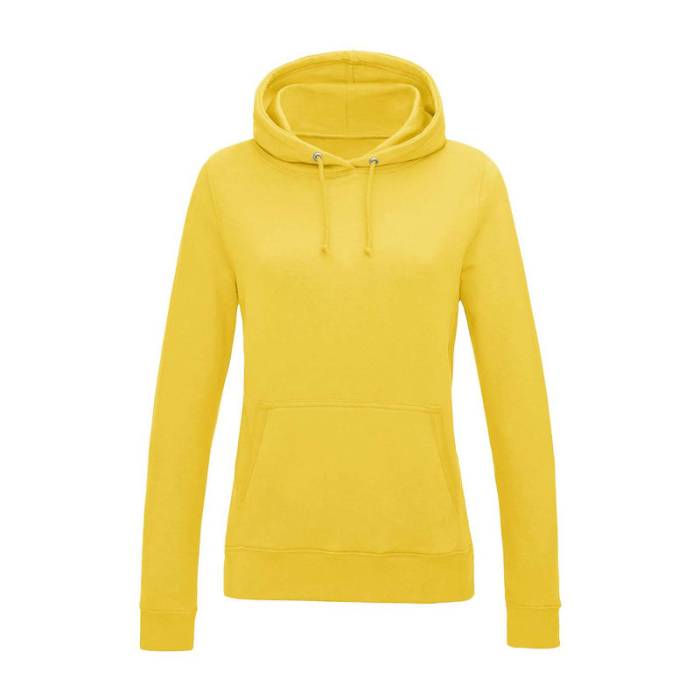 WOMEN`S COLLEGE HOODIE - Sun Yellow<br><small>EA-AWJH001FSYE-2XL</small>