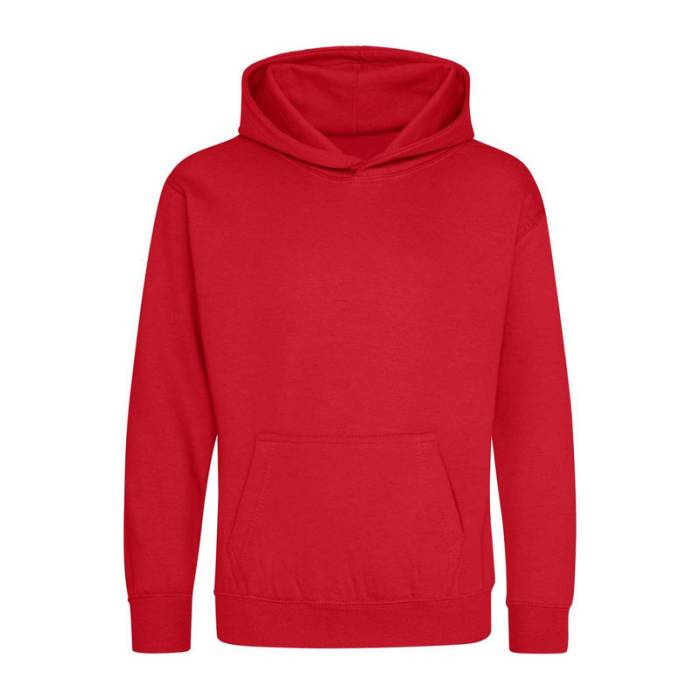 KIDS HOODIE - Fire Red<br><small>EA-AWJH001JFR-1/2</small>