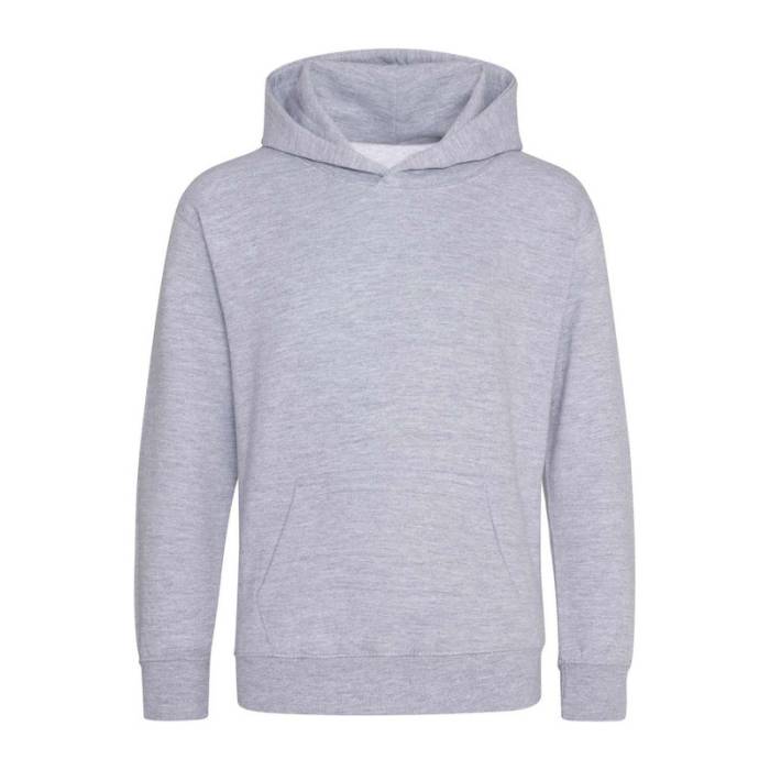 KIDS HOODIE - Heather Grey<br><small>EA-AWJH001JHGR-1/2</small>